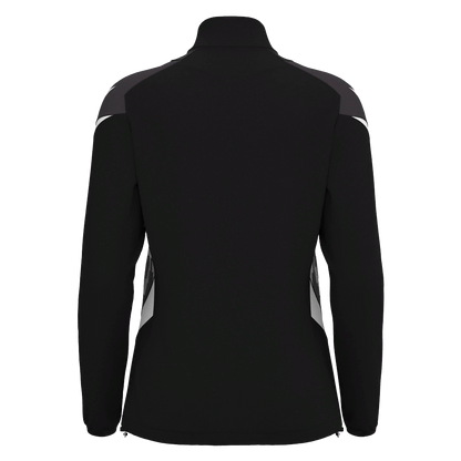 Marks Celtic FC Leona 1/4 Zip Womens Fit Black & White