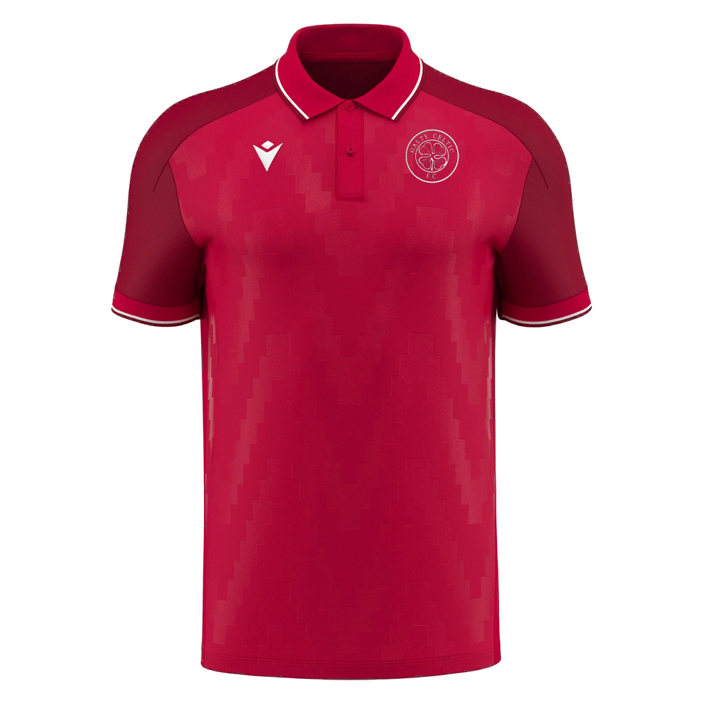 Galty Celtic Echoes Polo Red & White