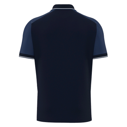 Cabra Boxing Echoes Polo Shirt Navy & White