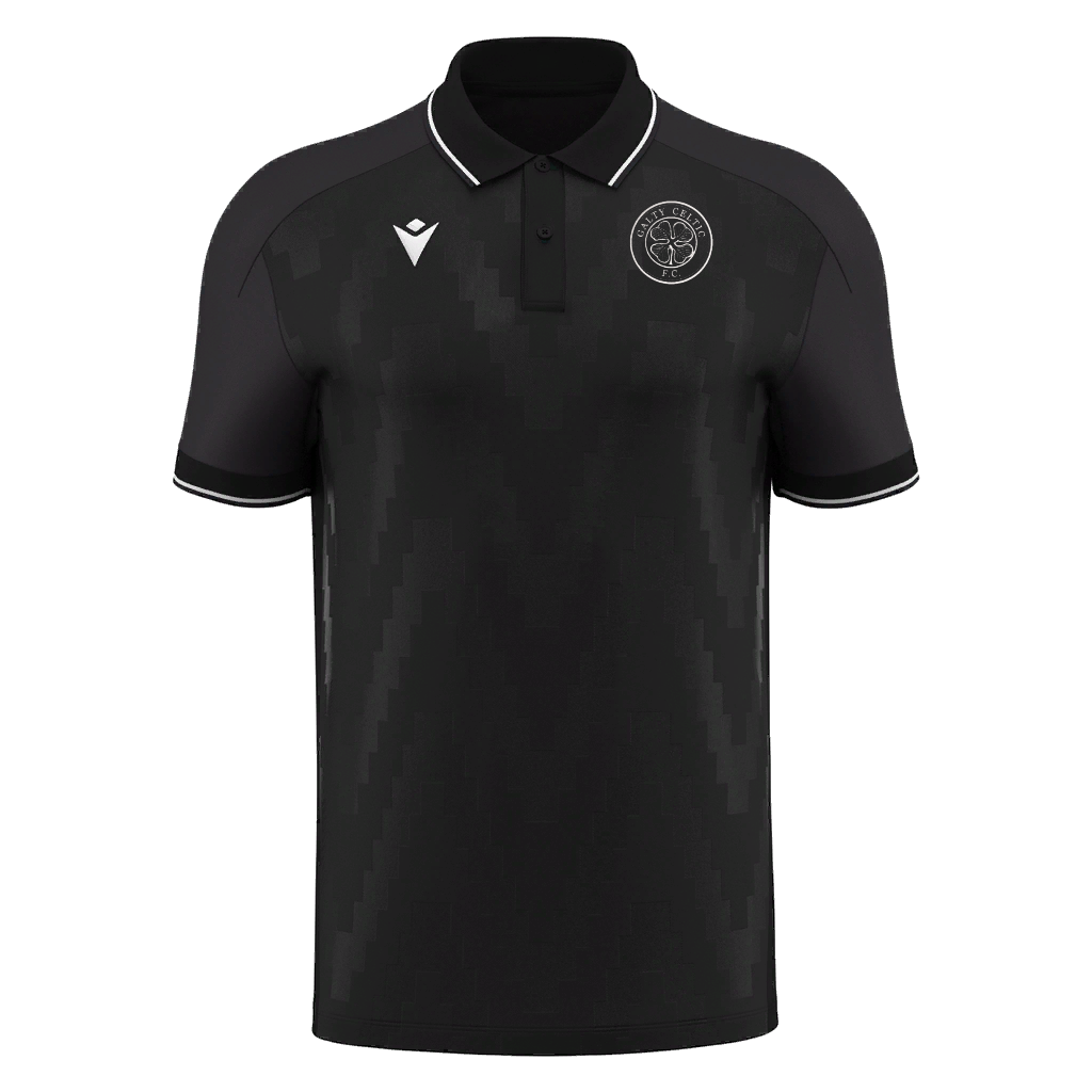 Galty Celtic Echoes Polo Black & White