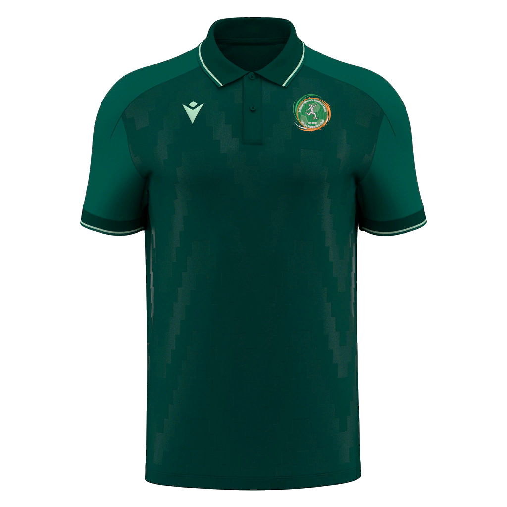 Ireland Women's National Team Official Supporters Club Unisex Echoes Polo Bottle Green & Mint