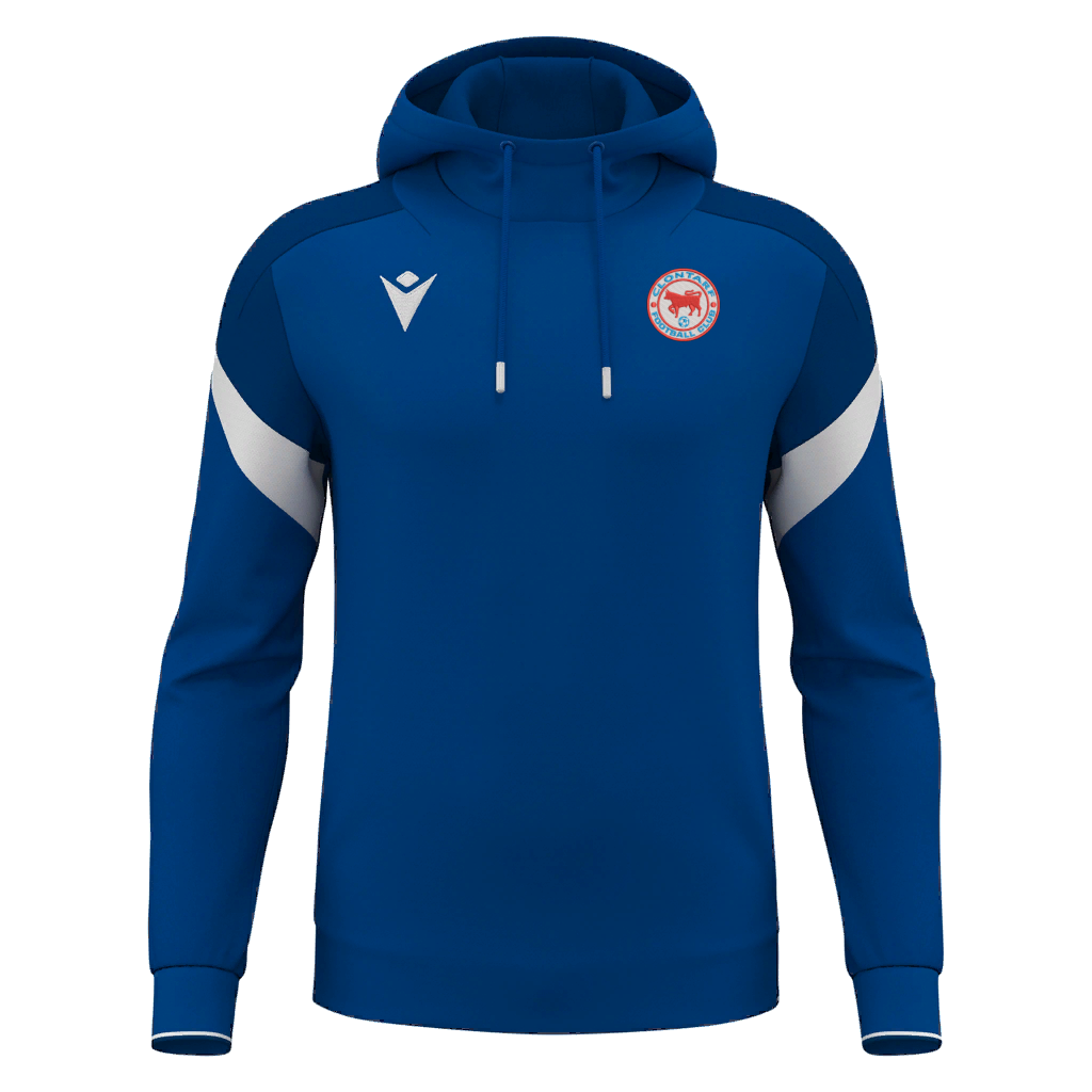 Clontarf FC Alchemist Hoodie Blue & White