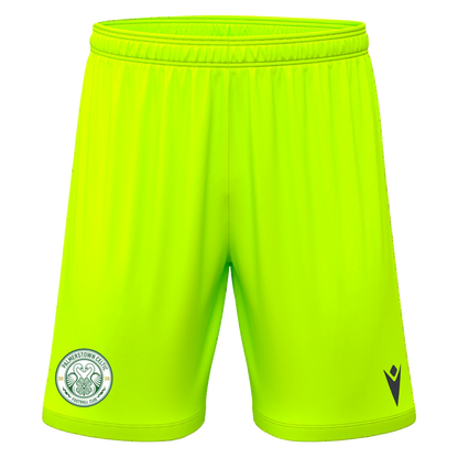 Palmerstown FC Matchday Goalkeepers Galax Shorts Neon Yellow
