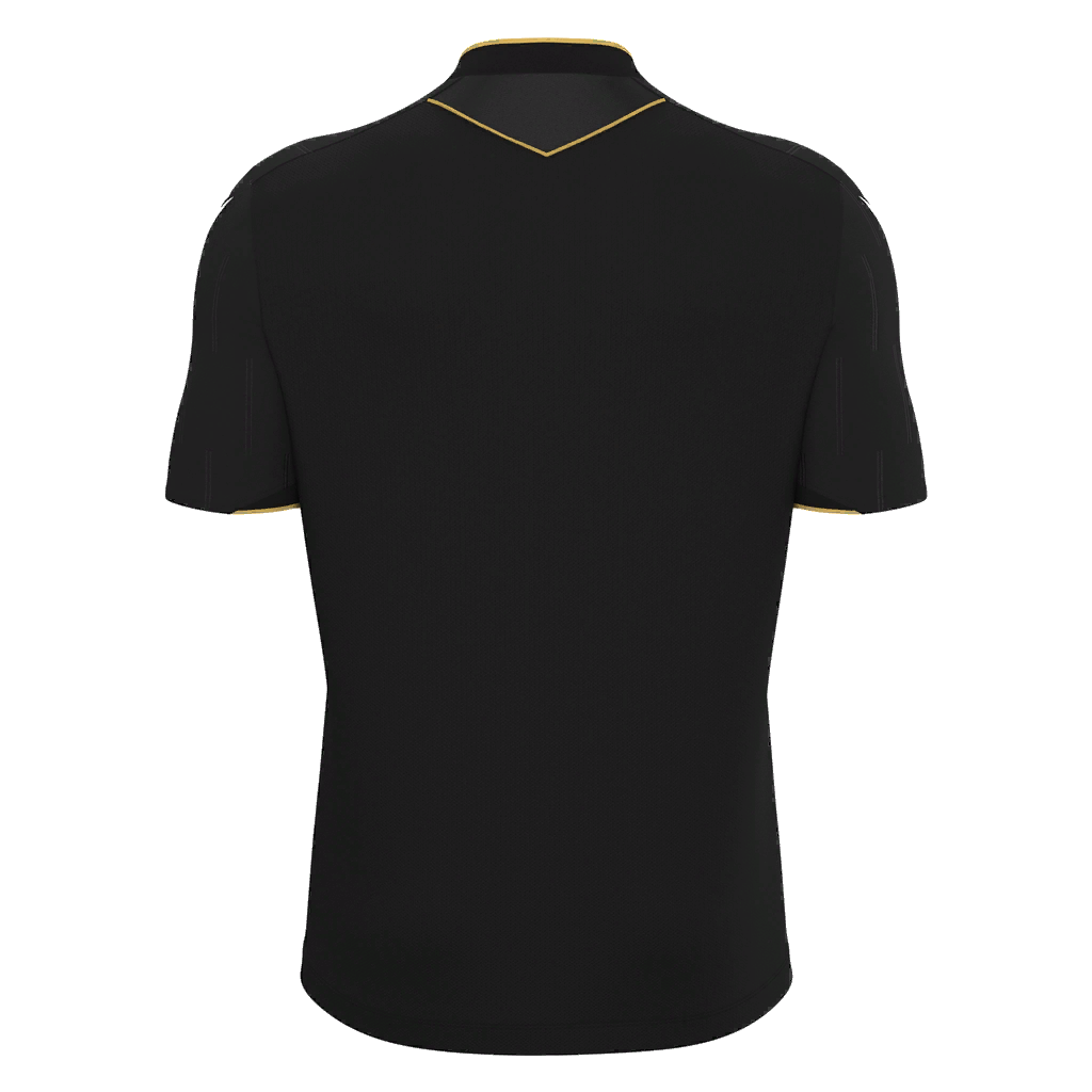 Mendez Eco Referee Shirt SS Black & Gold