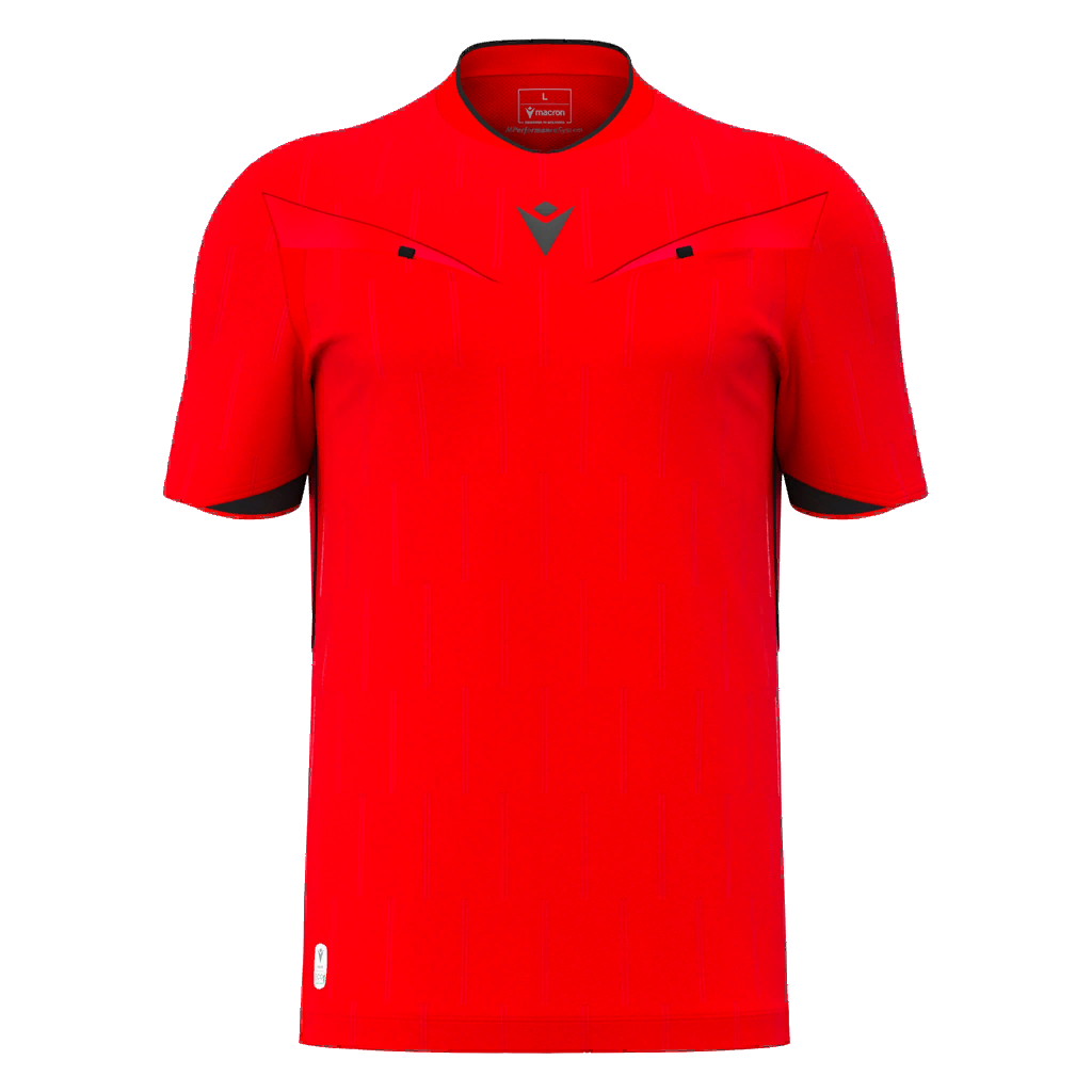 Mendez Eco Referee Shirt SS Bright Red