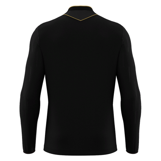 Mendez Eco Referee Shirt LS Black & Gold