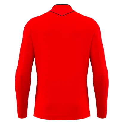 Mendez Eco Referee Shirt LS Bright Red & Black