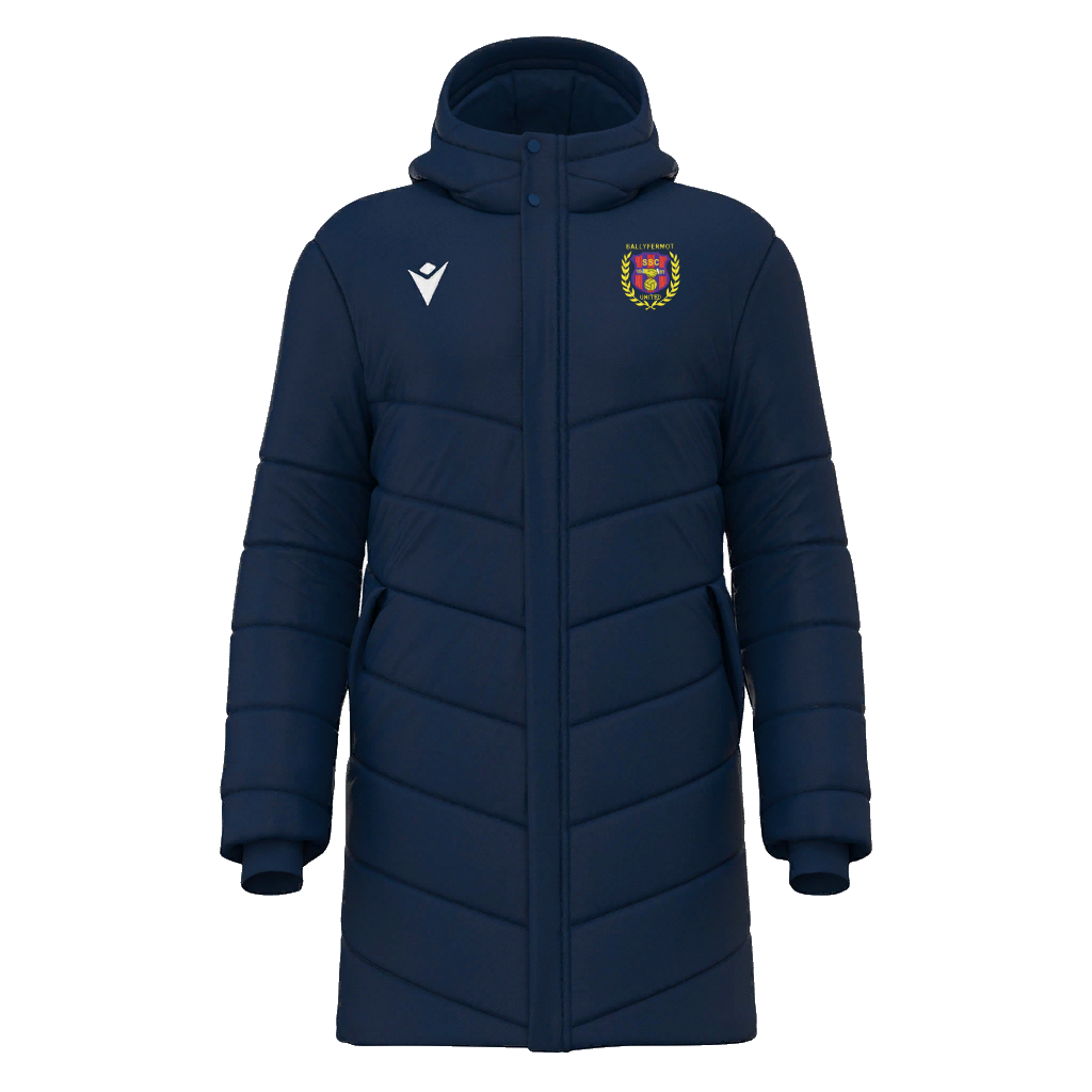 Ballyfermot United Managers Subzero Bench Jacket Navy
