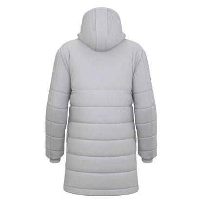 Klub Kildare Managers Subzero Bench Jacket Stone Grey