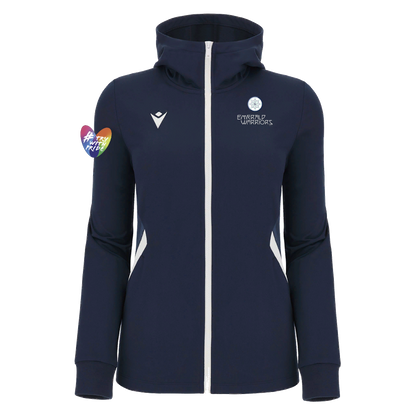 Emerald Warriors RFC Bastet Full Zip Hoodie Adults Women