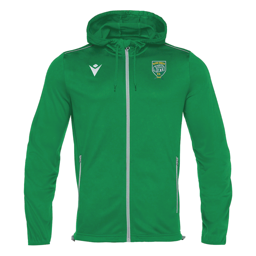 Glebe North FC Kids Freyr Full Zip Hoodie Green