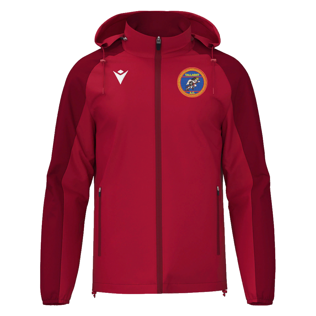 Tallaght AC Elbrus Rain Jacket Red