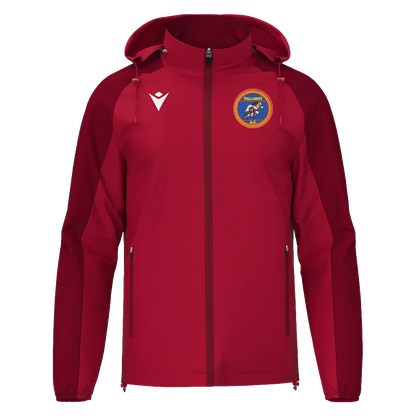 Tallaght AC Elbrus Rain Jacket Red