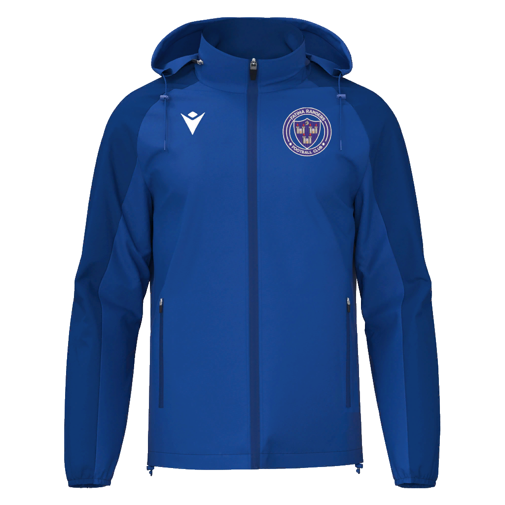 Fatima Rangers FC Elbrus Full Zip Rain Jacket Blue