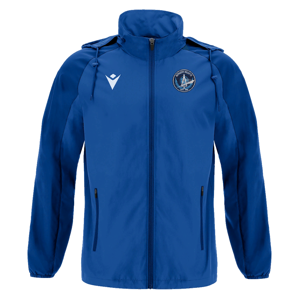 Rosemount Mulvey FC Kids Elbrus Rain Jacket Royal Blue
