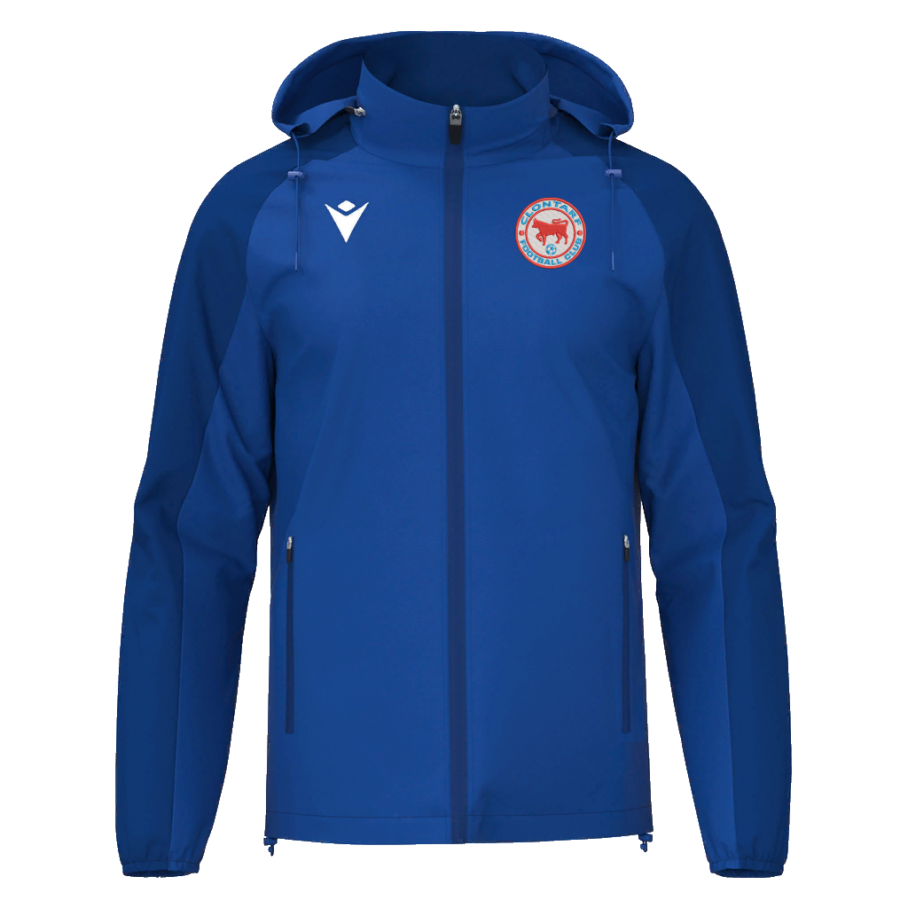 Clontarf FC Elbrus Rain Jacket Royal Blue