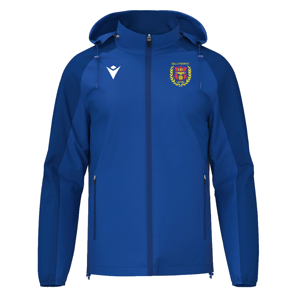 Ballyfermot United Elbrus Rain Jacket Royal Blue