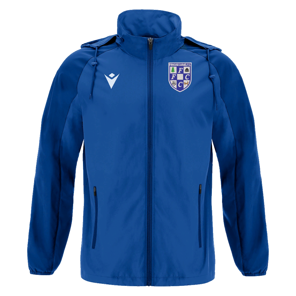 Firhouse Carmel AFC Adult Elbrus Rain Jacket Royal Blue