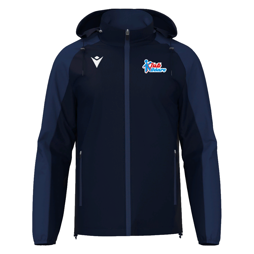 Klub Kildare Adults Elbrus Full Lenght Zip Rain Jacket Navy