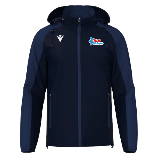 Klub Kildare Adults Elbrus Full Lenght Zip Rain Jacket Navy