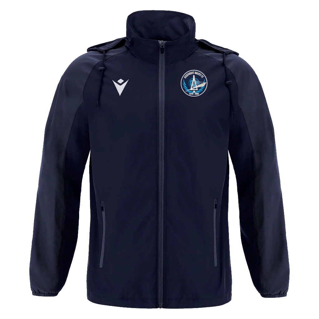 Rosemount Mulvey FC Kids Elbrus Rain Jacket Navy