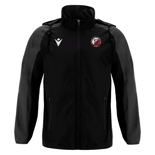 Tallaght United FC Adult Elbrus Rain Jacket Black