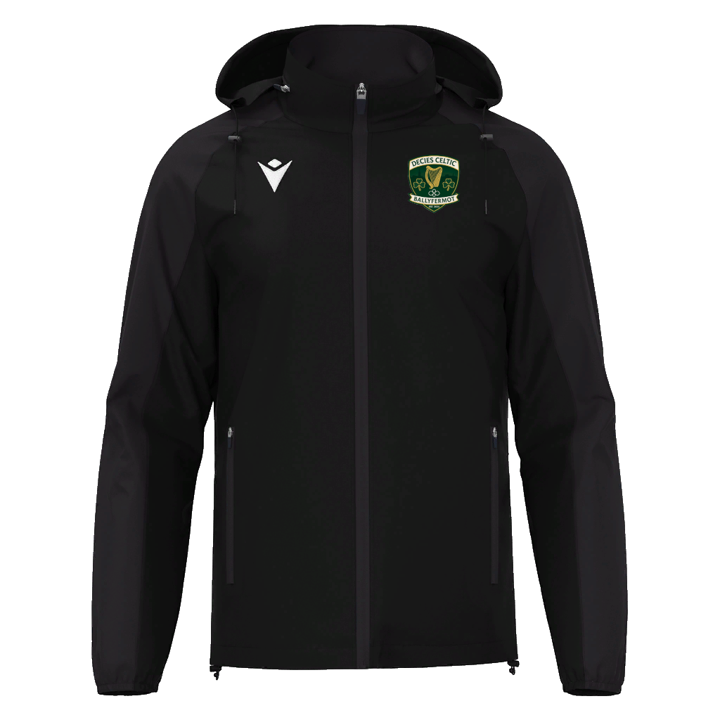 Decies Celtic Elbrus Rain Jacket Black