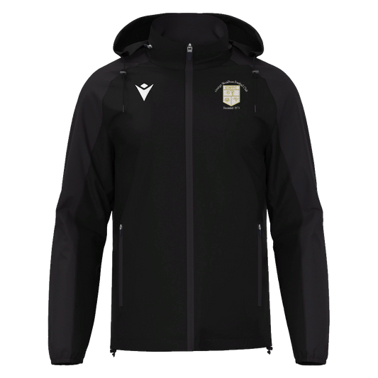 Grange Woodbine FC Elbrus Rain Jacket Black