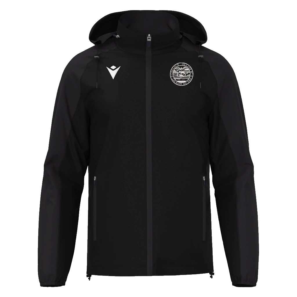 Coolock Village FC Adult Elbrus Rain Jacket Black