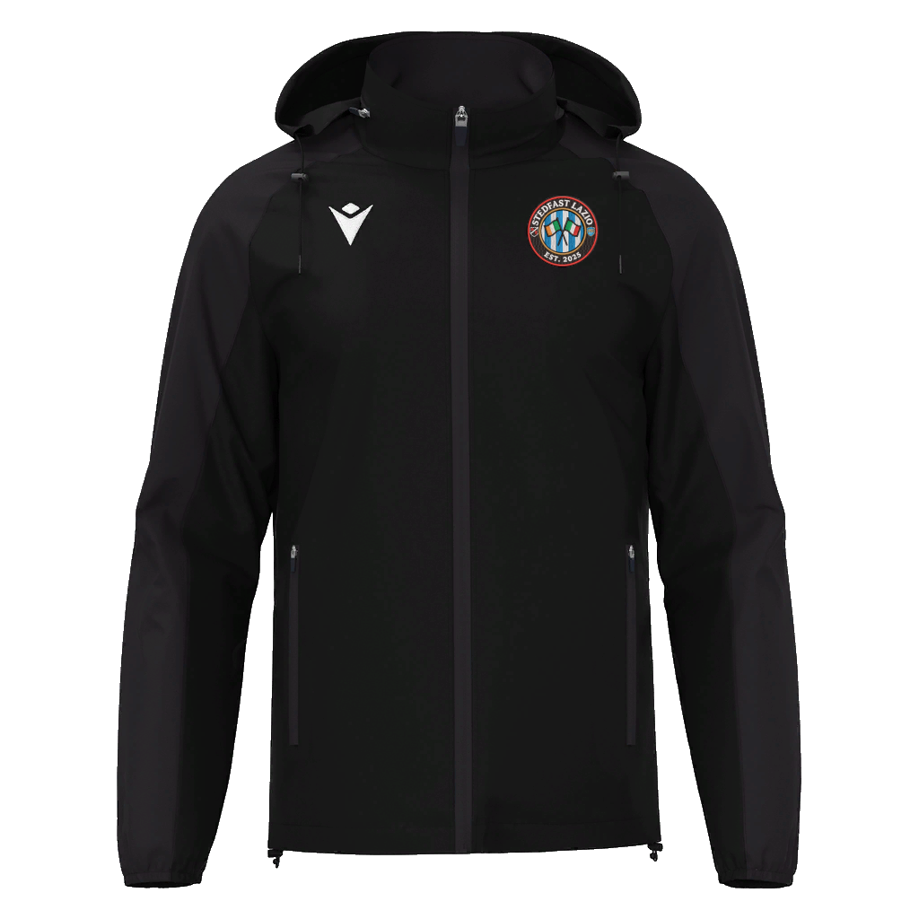 Stedfast x Lazio Adult Elbrus Rain Jacket Black