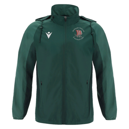 Baldoyle United FC Kids Elbrus Full Lenght Zip Rain Jacket