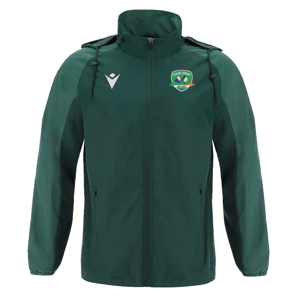 CRISC Laois Adults Elbrus Rain Jacket Bottle Green