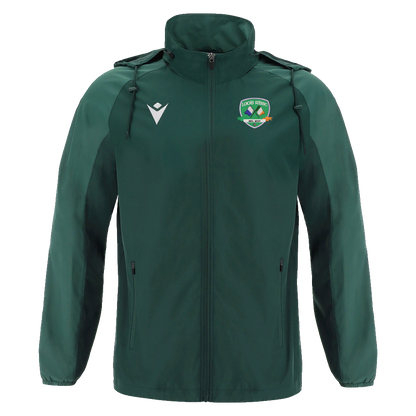 CRISC Laois Adults Elbrus Rain Jacket Bottle Green