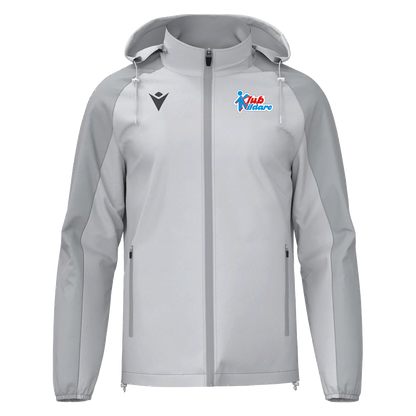 Klub Kildare Managers Elbrus Full Lenght Zip Rain Jacket Stone Grey