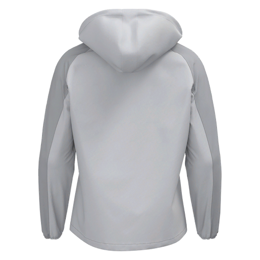 Klub Kildare Managers Elbrus Full Lenght Zip Rain Jacket Stone Grey