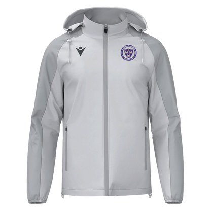 Fatima Rangers FC Elbrus Full Zip Rain Jacket Stone Grey