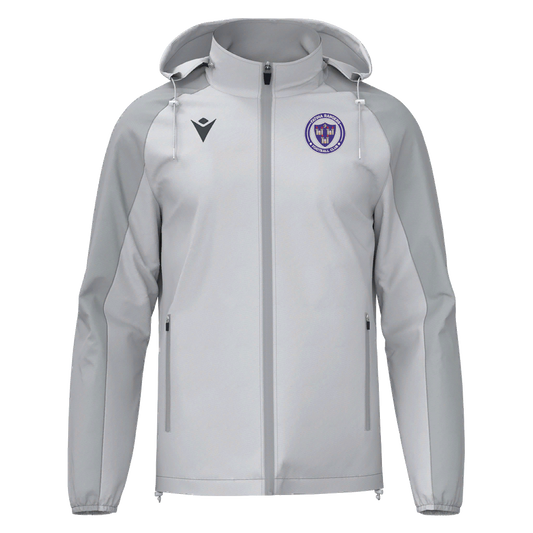 Fatima Rangers FC Elbrus Full Zip Rain Jacket Stone Grey