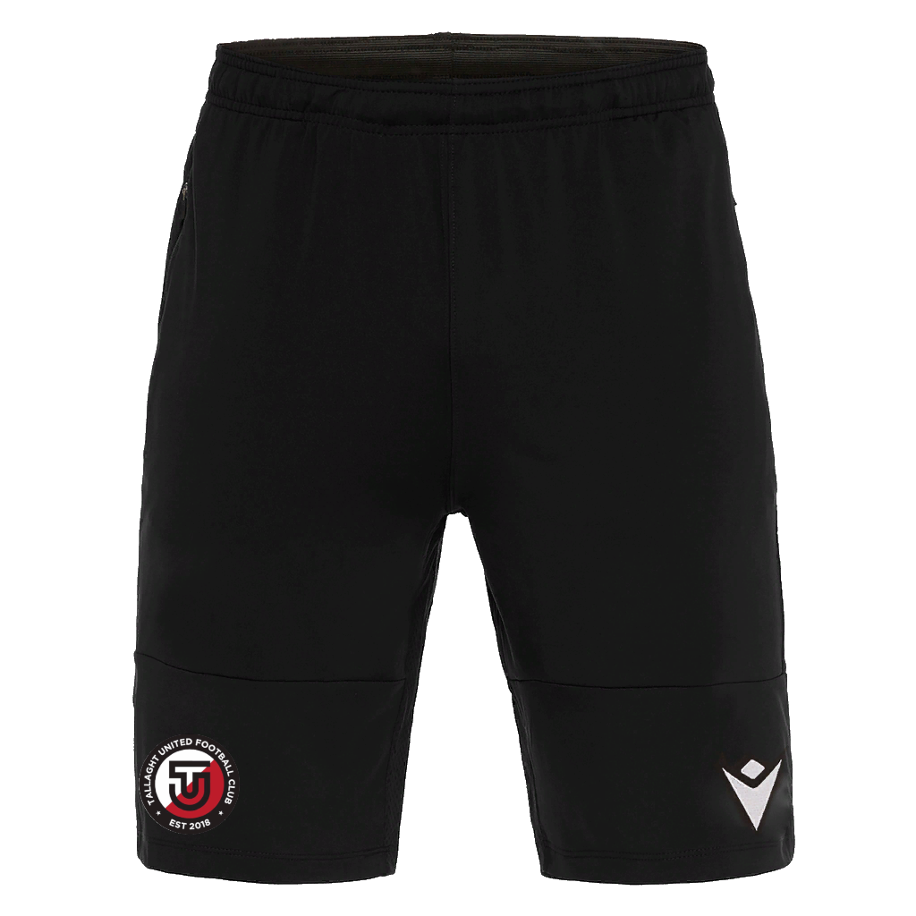 Tallaght United FC Adult Danube Hero Shorts With Pockets Black