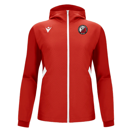 Tallaght United FC Adult Tiamat Full Zip Micro Hoodie Red & White