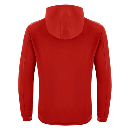 Tallaght United FC Adult Tiamat Full Zip Micro Hoodie Red & White