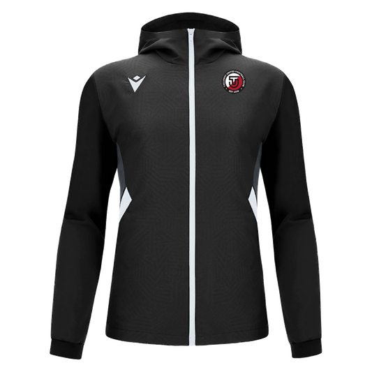 Tallaght United FC Adult Tiamat Full Zip Micro Hoodie Black & White