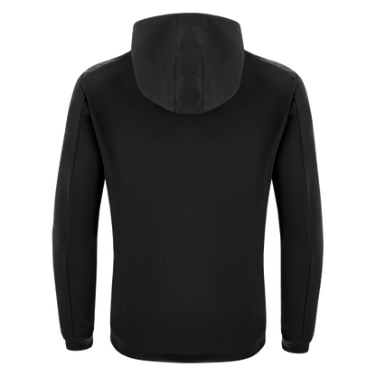 Tallaght United FC Adult Tiamat Full Zip Micro Hoodie Black & White