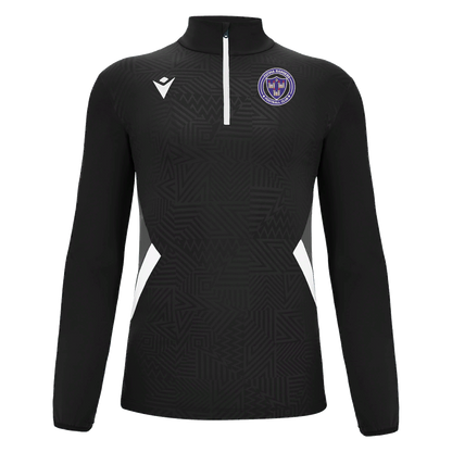 Fatima Rangers FC Fraser 1/4 Zip Black & White