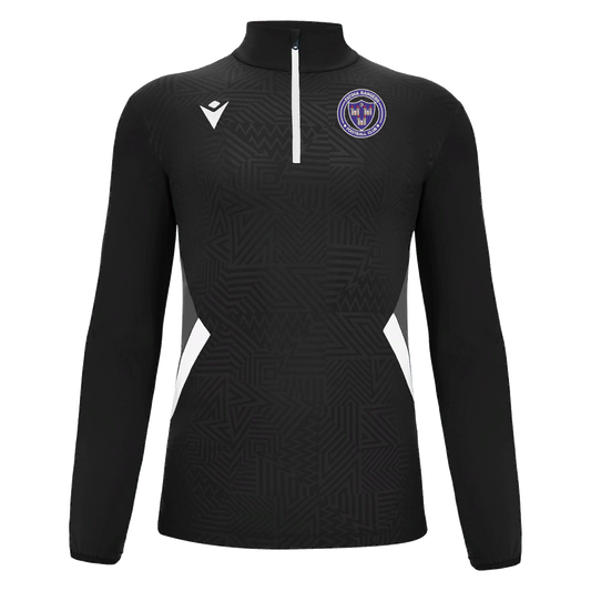 Fatima Rangers FC Fraser 1/4 Zip Black & White