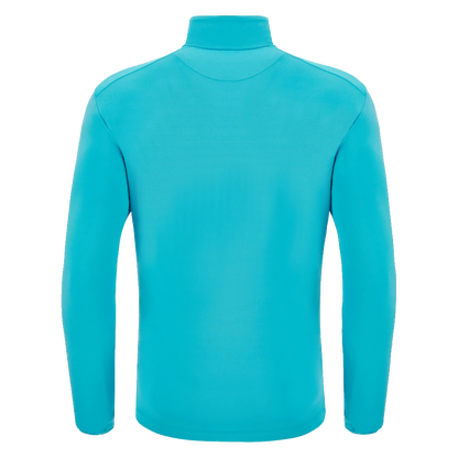 St Brendan's United Piave 1/4 Zip Top Neon Sky & Anthracite