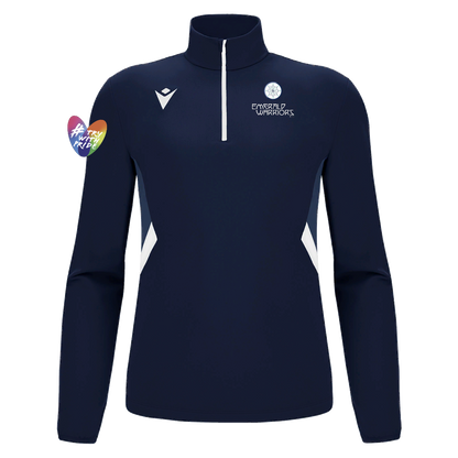 Emerald Warriors RFC Piave 1/4 Zip Top Mens