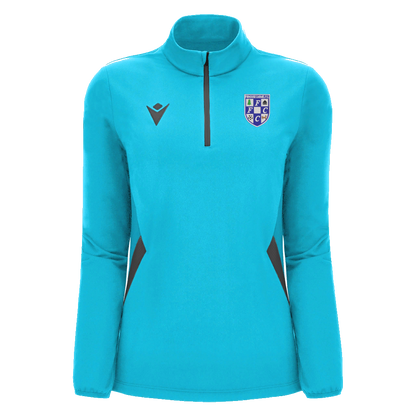 Firhouse Carmel FC Woman's Maira 1/4 Zip Neon Sky