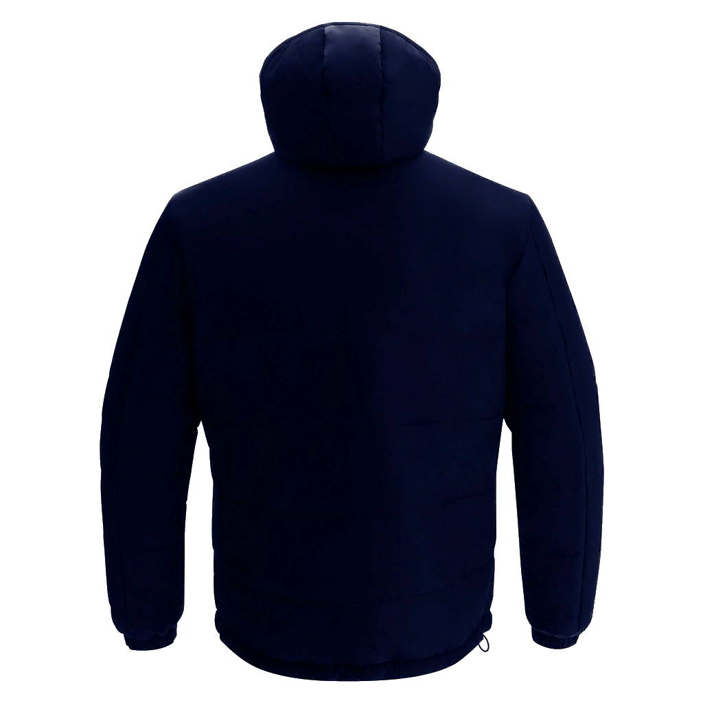 Ireland Women's National Team Official Supporters Club Unisex Andes Padded Bomber Jacket Navy