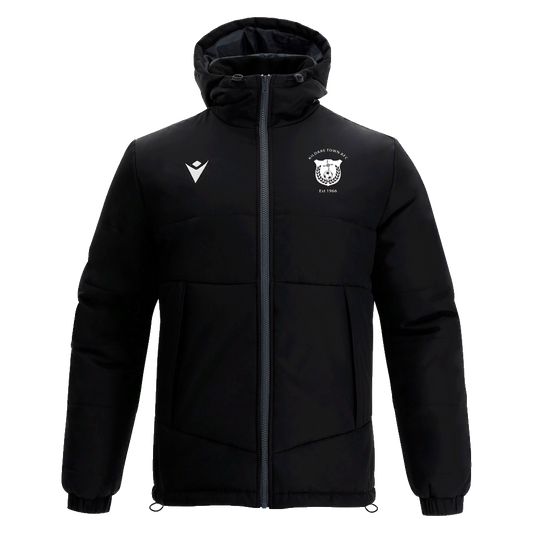 Kildare Town AFC Andes Bomber Padded Jacket Black