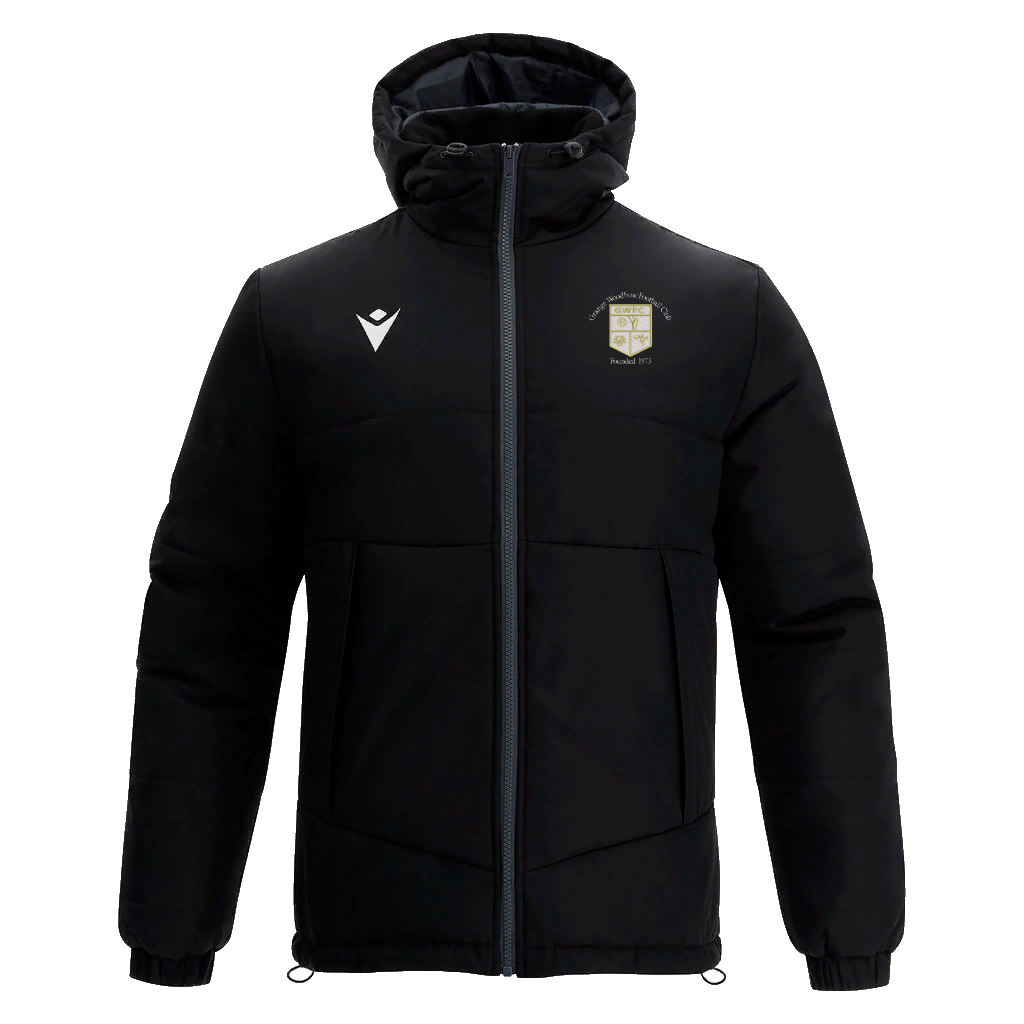 Grange Woodbine FC Andes Padded Jacket Black